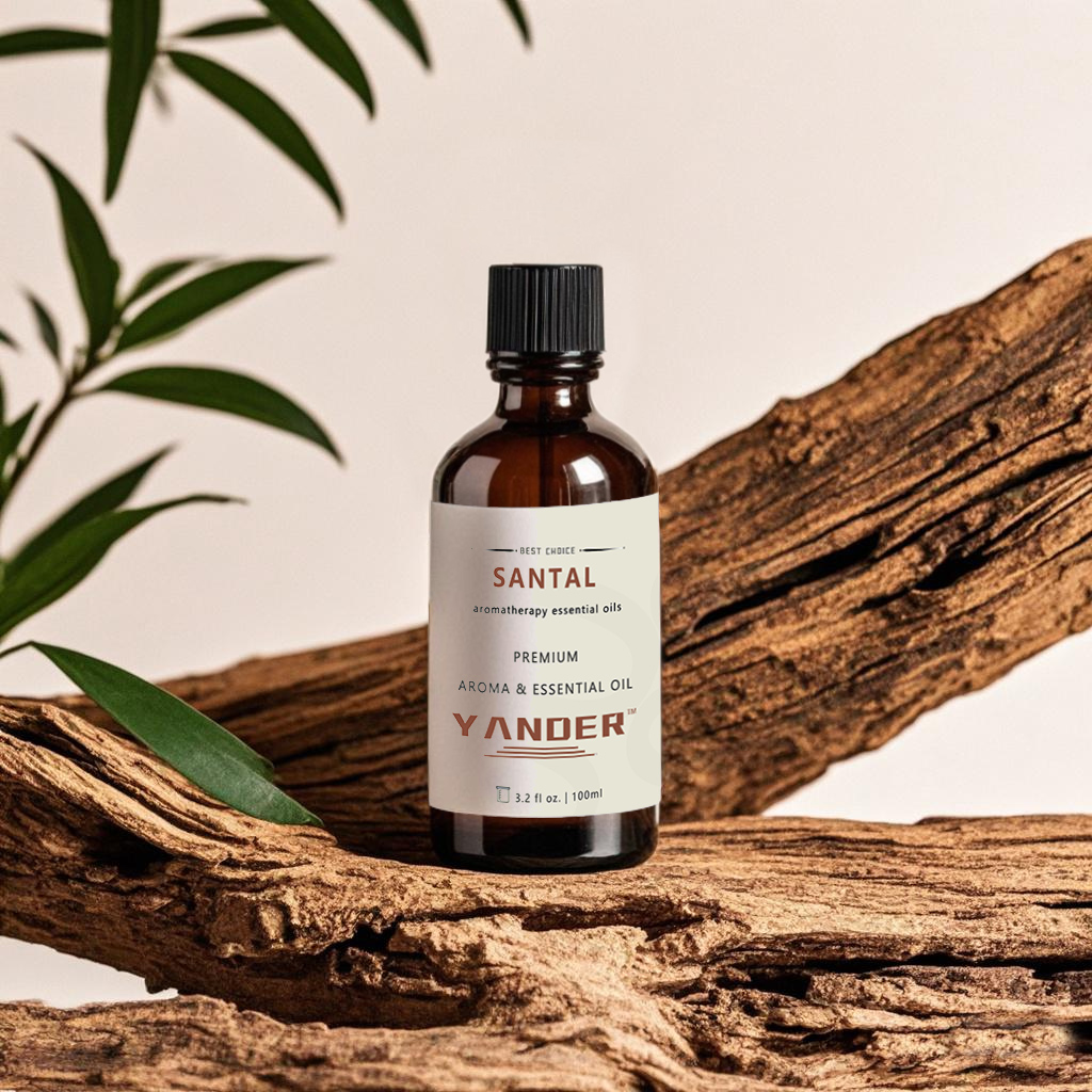 Amber Musk Oil - YANDER 100 ml ätherisches Sandelholzöl, aromatisches