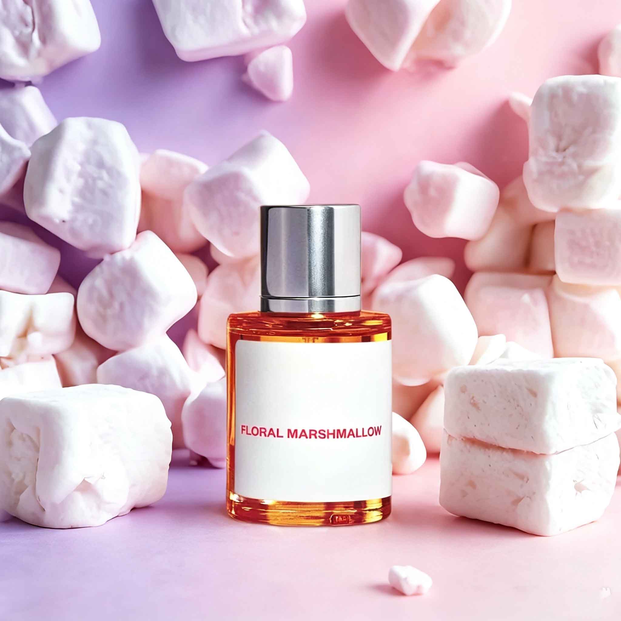 Perfume Fragrance Base - FLORAL MARSHMALLOW Blumiges Zuckerwatte-Parfüm, Hauptnote Zuckerwatte,