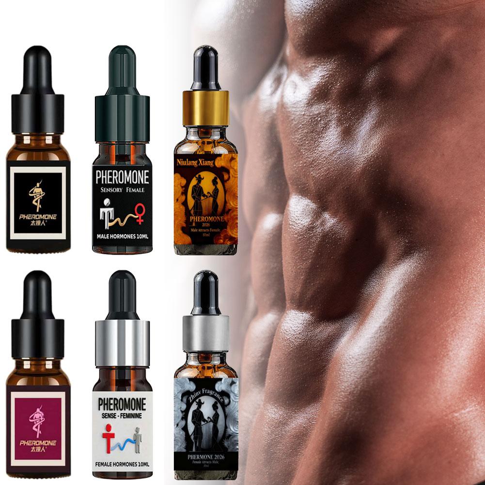 Fragrance Perfume For Hair - 10ml Alkoholfreies Haarpflege-Ätherisches Öl Pheromon-Parfüm Langanhaltender
