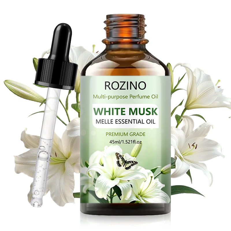 Fragrance Perfume For Hair - Hochwertiges ätherisches Öl mit weißem Moschusduft,