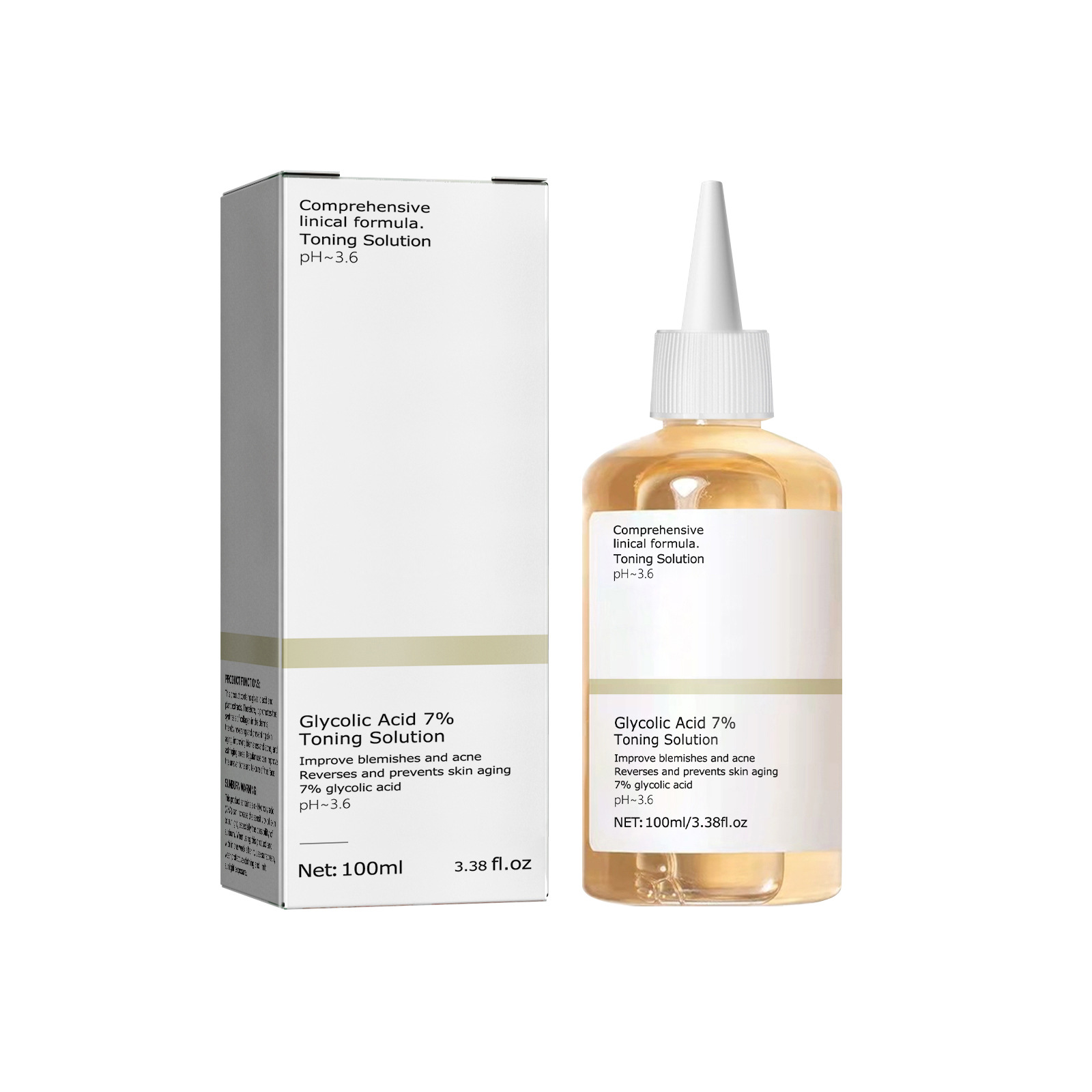 Rose Water Spray - 100 ml Glykolsäure, 7 % Tonisierungslösung