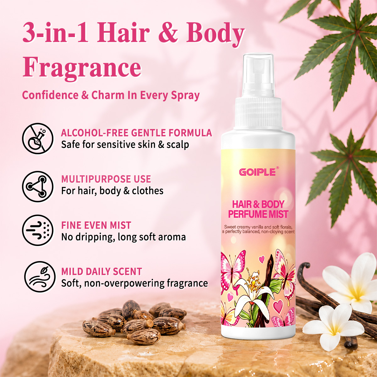 Haar- & Körper-Parfüm-Nebel, H – Fragrance Perfume For Hair Bewertung und Preis
