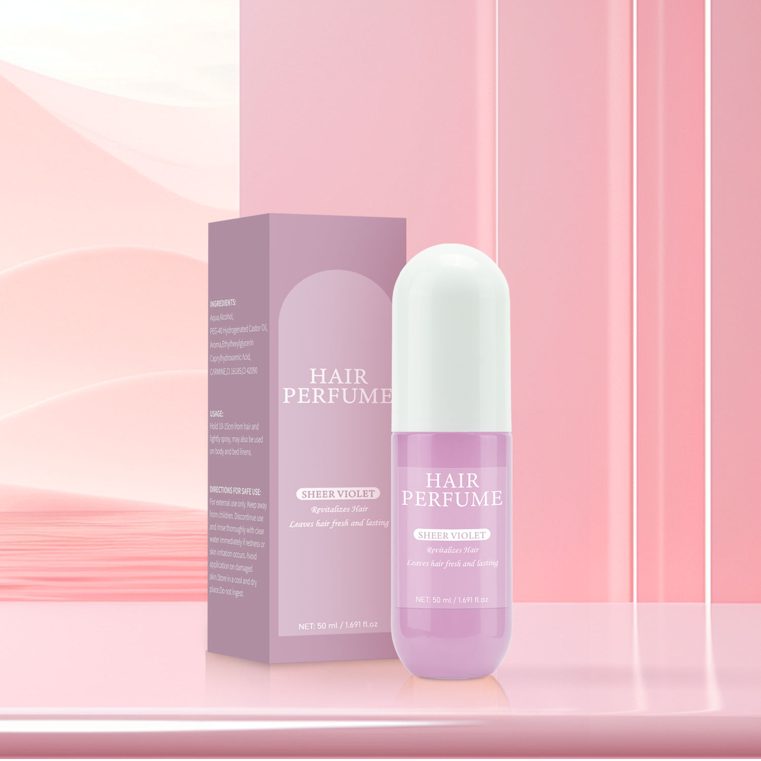 50 ml Sheer Violet Haarparfüm- – Fragrance Perfume For Hair Bewertung und Preis