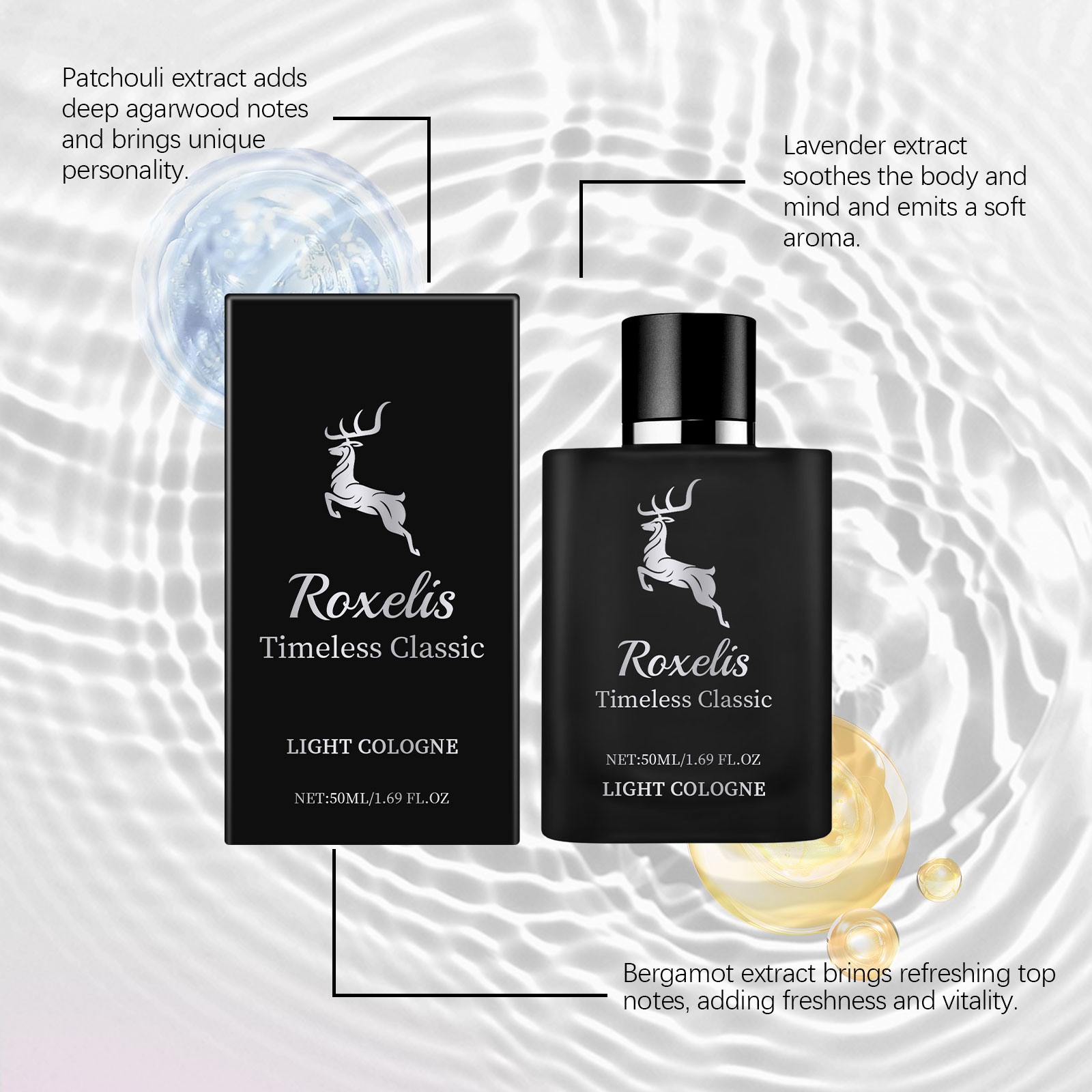 Roxelis Bergamotte Parfüm Klas – Fragrance Perfume For Hair Bewertung und Preis