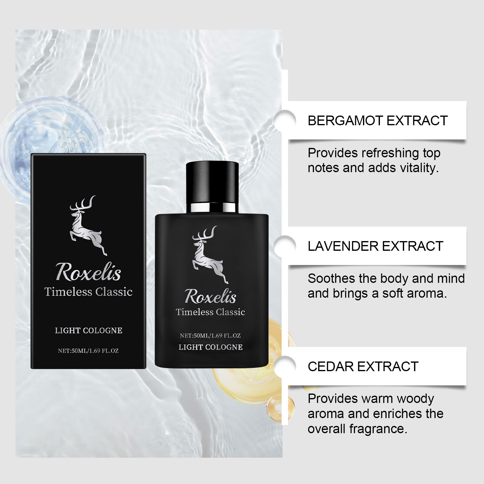 Roxelis Bergamotte Parfüm Klas – Fragrance Perfume For Hair Bewertung und Preis