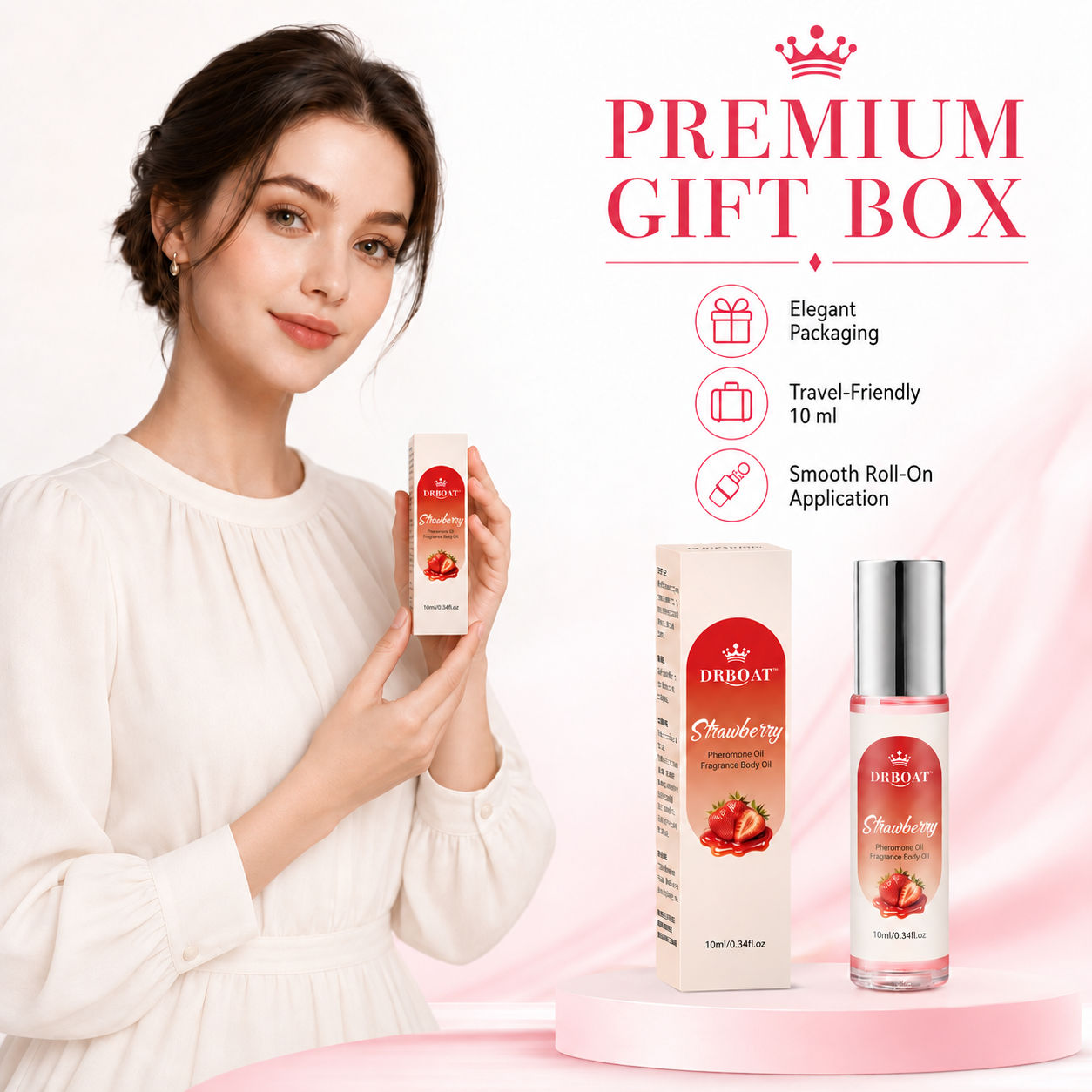 Erdbeer-Roll-On-Parfümöl für D – Fragrance Perfume Box Bewertung und Preis